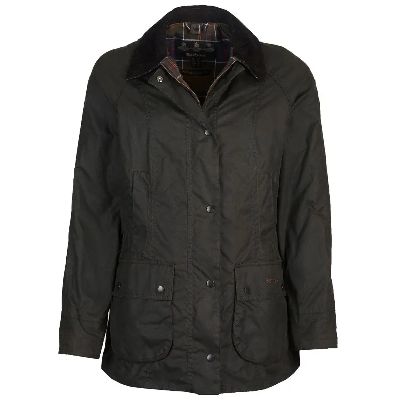 Barbour Classic Beadnell Wax Jacket - Sage made by Barbour