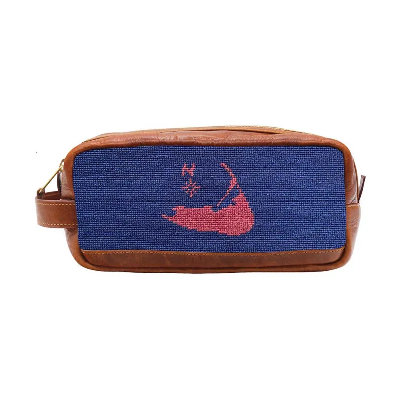 Murray's Toggery Shop x Smathers & Branson Nantucket Island Toiletry Bag - Navy made by Smathers & Branson