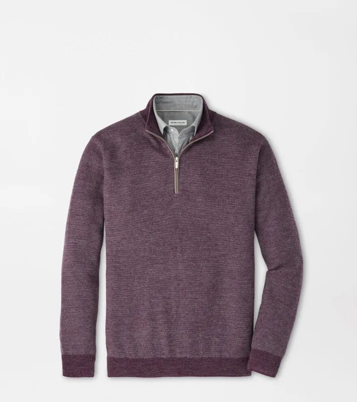 Peter Millar West Quarter-Zip Sweater - Autumn Foliage made by Peter Millar