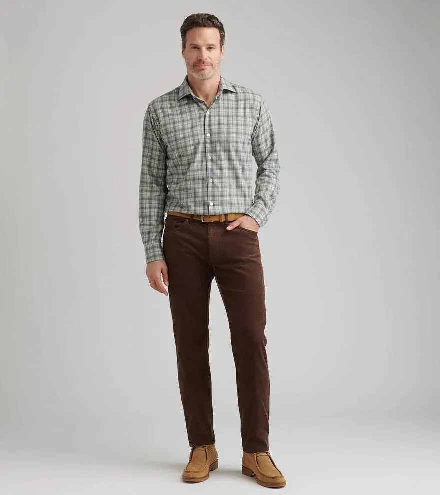 Peter Millar Superior Soft Corduroy Five-Pocket Pant-French Press sold by Murray's Toggery Shop product image thumbnail 2
