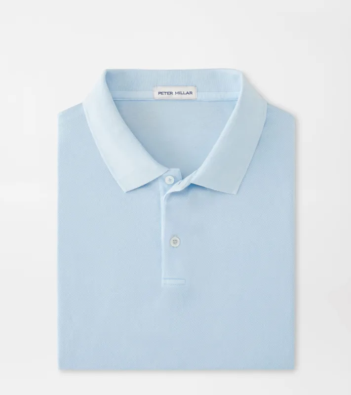Peter Millar Sunrise Pique Polo-Morning Glory made by Peter Millar
