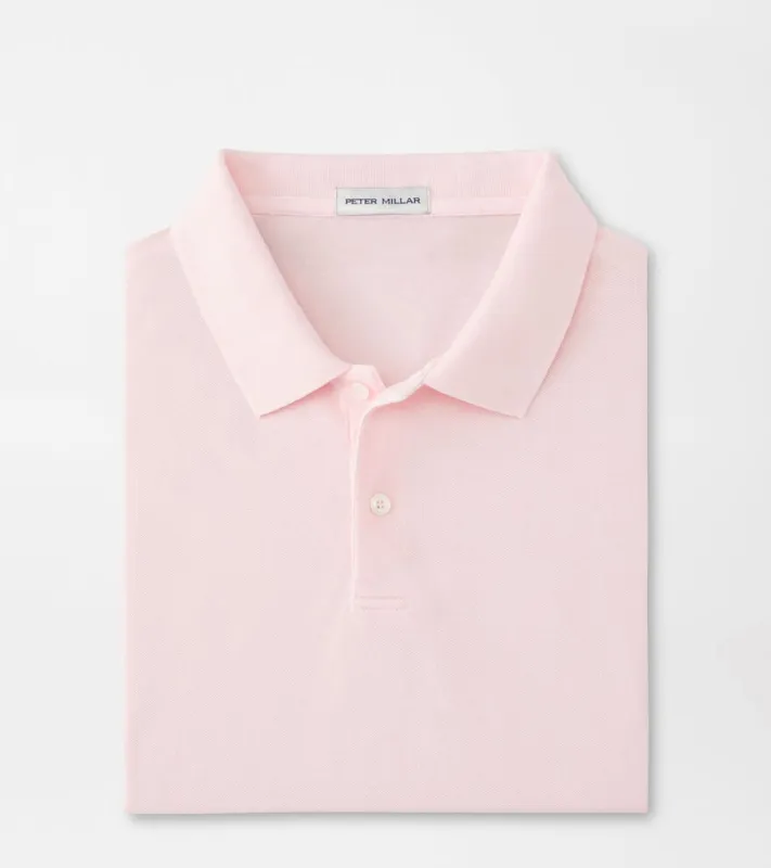 Peter Millar Sunrise Pique Polo-Pink Moon made by Peter Millar