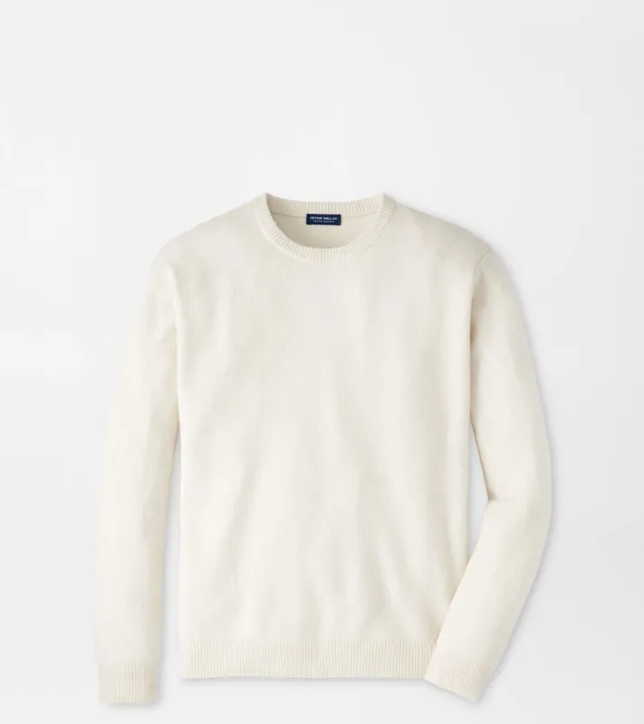 Peter Millar Stokes Crewneck Sweater - Ivory made by Peter Millar