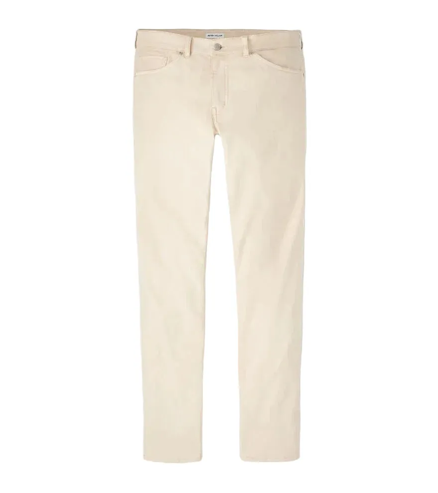 Peter Millar - Signature Sateen Five-Pocket Pant - Sand sold by Murray's Toggery Shop