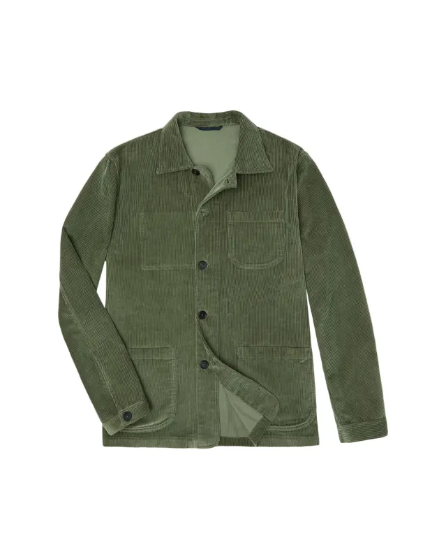 Sid Mashburn Chore Jacket - Sage Corduroy made by Sid Mashburn