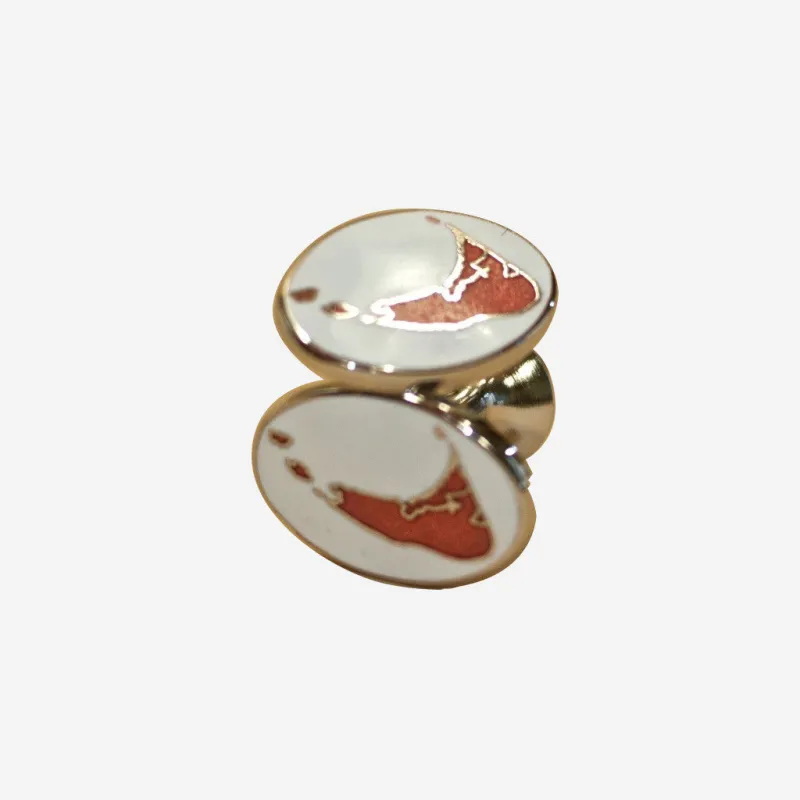 Nantucket Island Cufflinks made by Murray's Toggery Shop