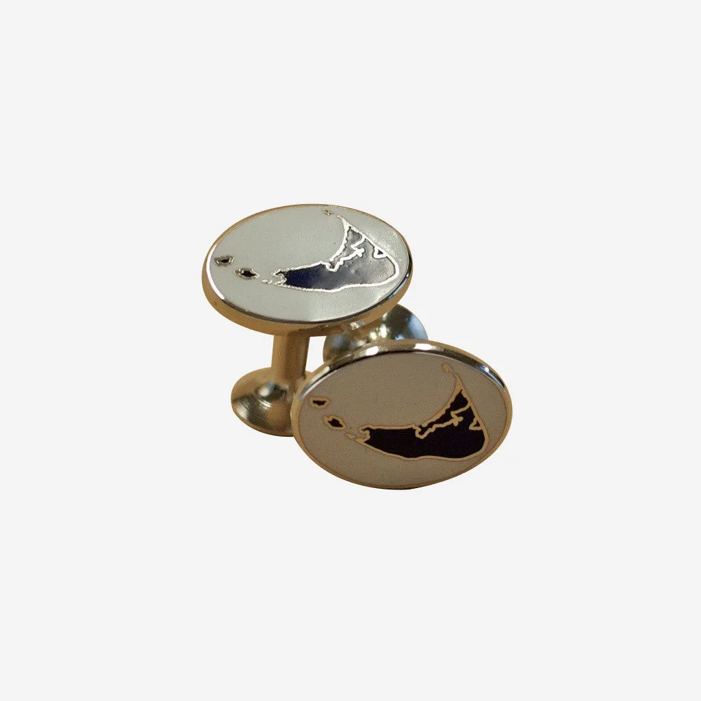 Nantucket Island Cufflinks sold by Murray's Toggery Shop product image thumbnail 2