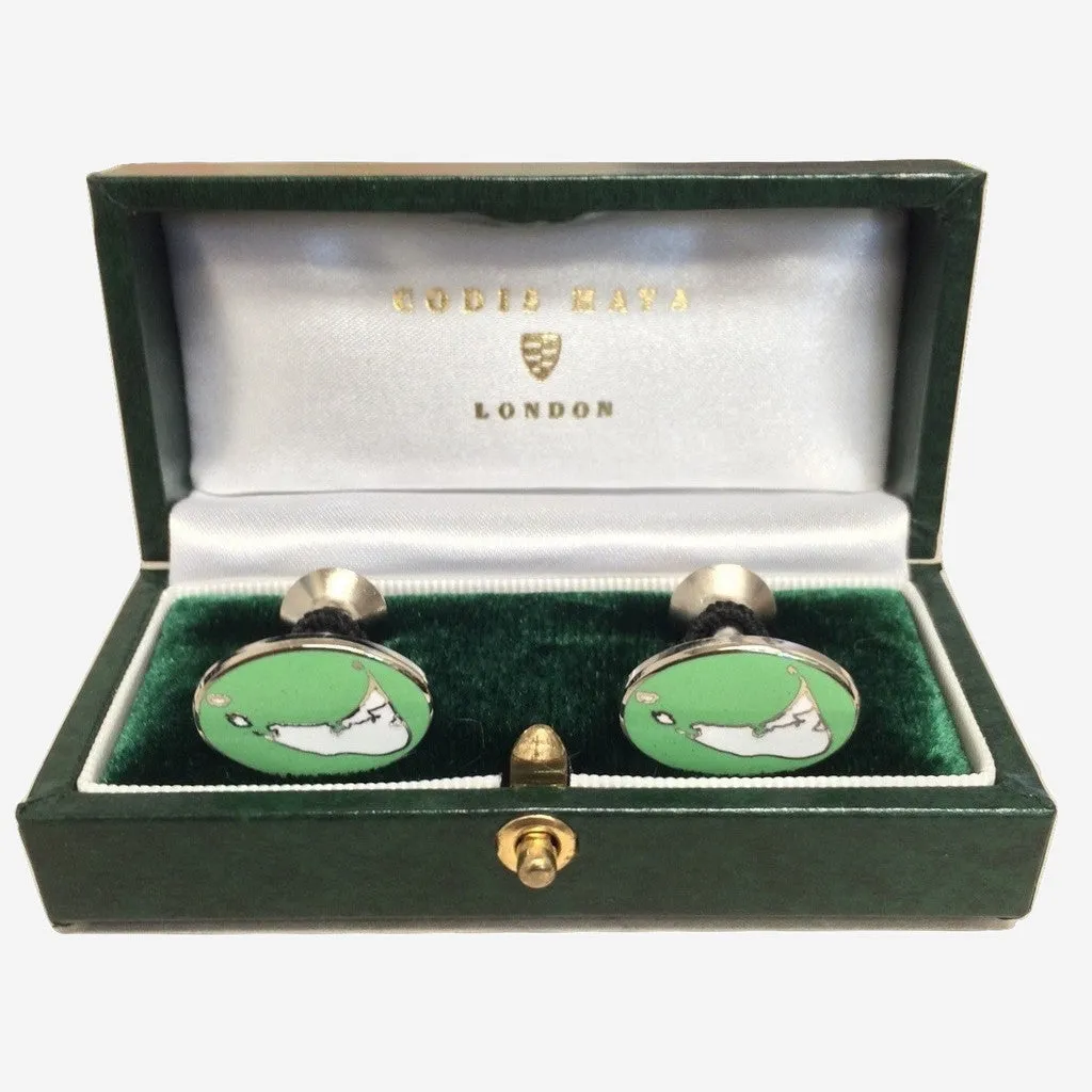 Nantucket Island Cufflinks sold by Murray's Toggery Shop product image thumbnail 3