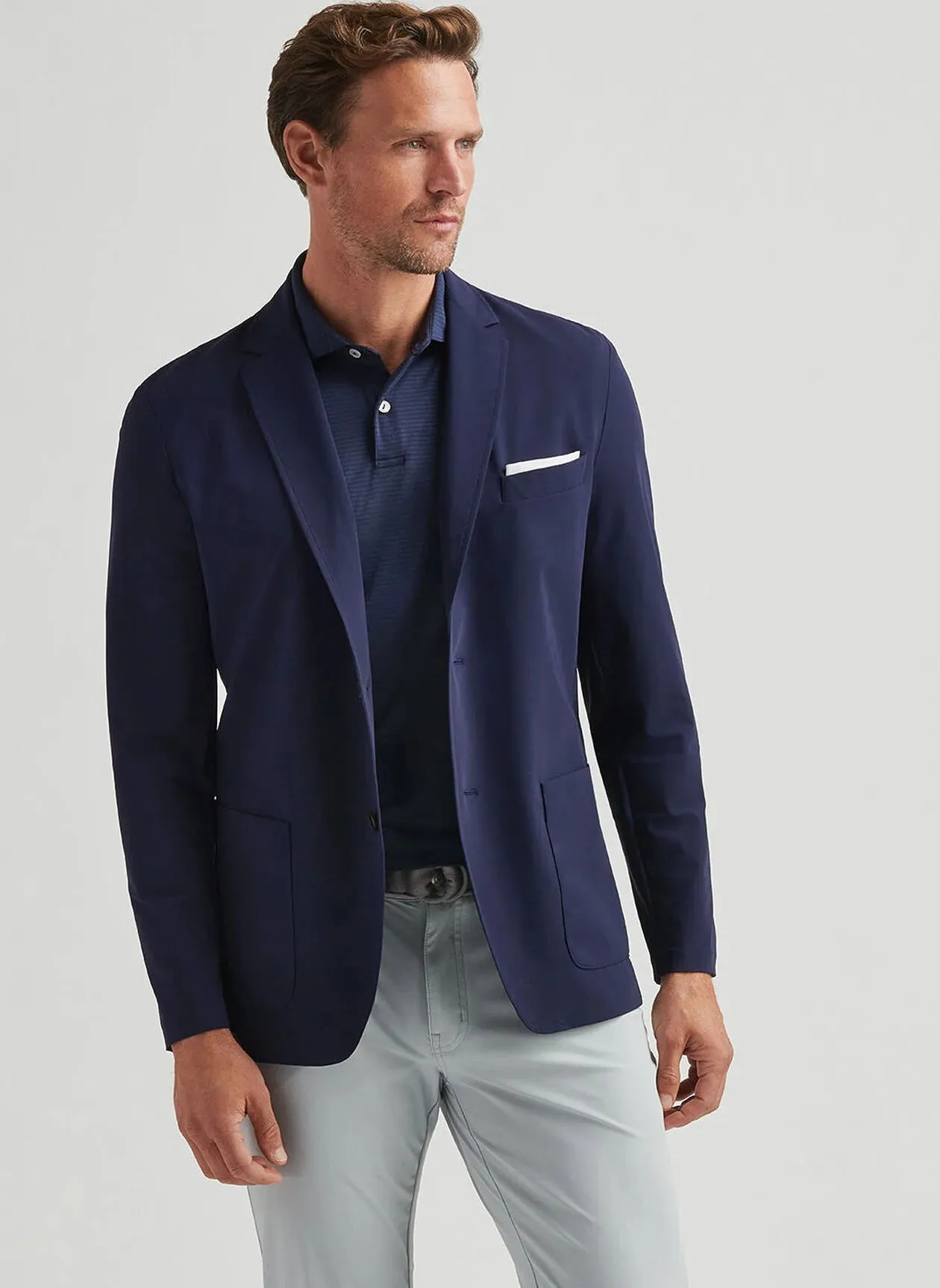 Peter Millar Bingham Performance Blazer - Navy sold by Murray's Toggery Shop product image thumbnail 2