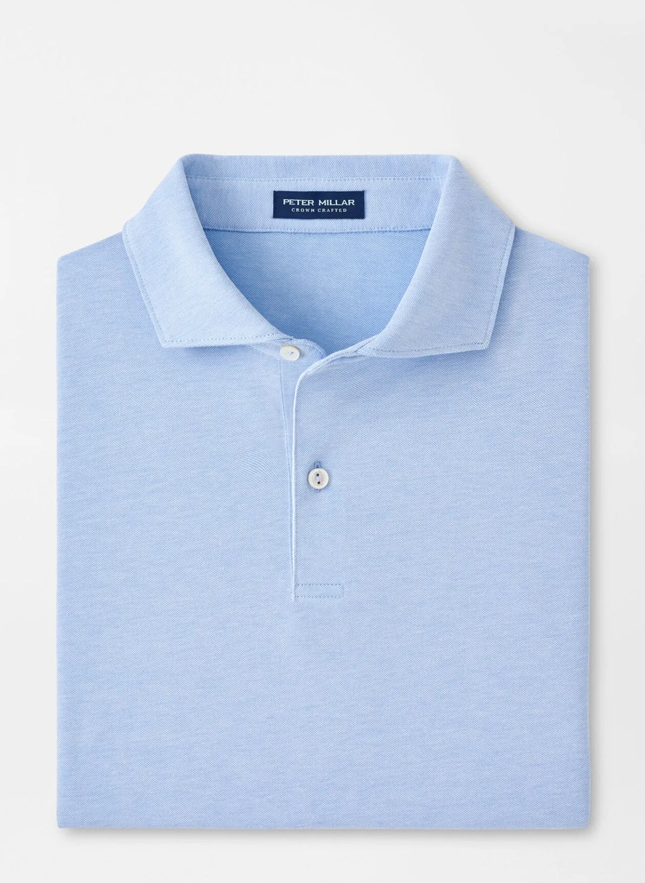 Peter Millar Albatross Polo in Regatta Blue with Island Logo sold by Murray's Toggery Shop