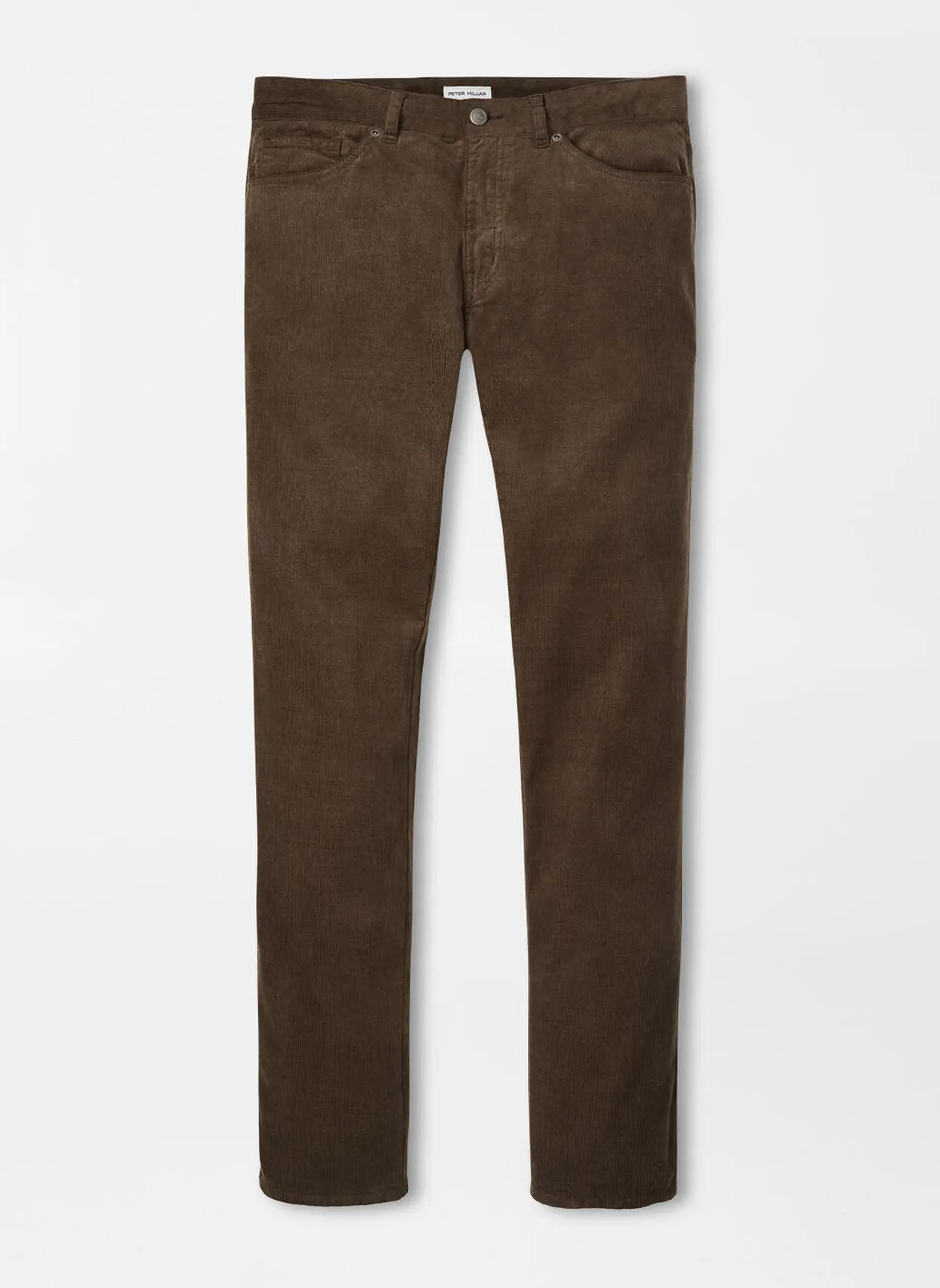 Peter Millar Superior Soft Corduroy Five-Pocket Pant-Espresso sold by Murray's Toggery Shop