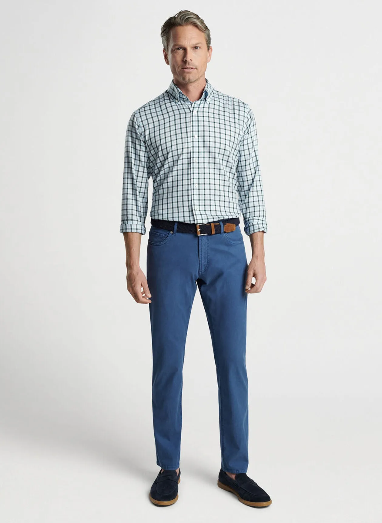 Peter Millar Wayfare Five-Pocket Pant-Riviera Blue sold by Murray's Toggery Shop product image thumbnail 2