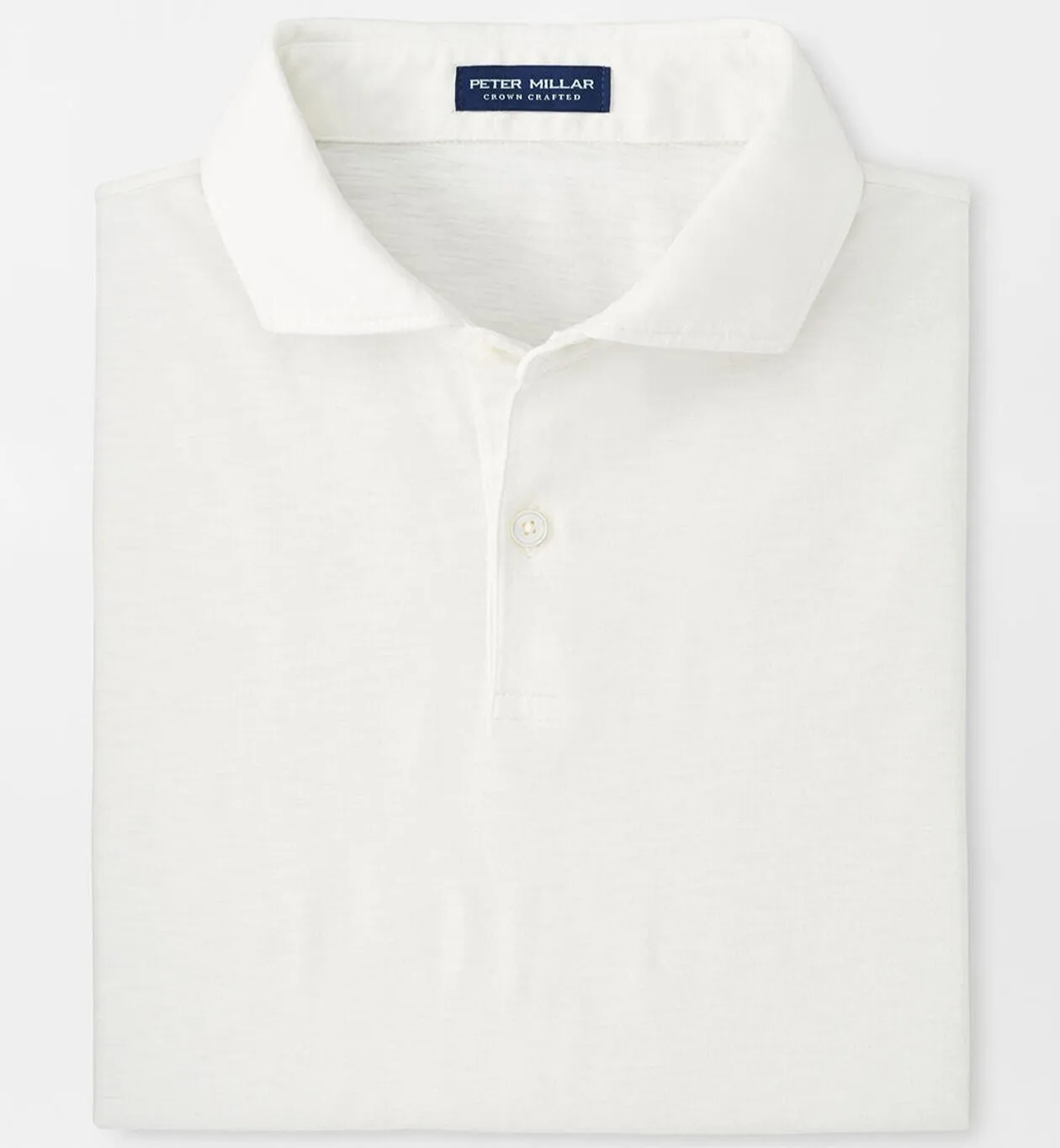 Peter Millar Journeyman Short Sleeve Polo-White sold by Murray's Toggery Shop
