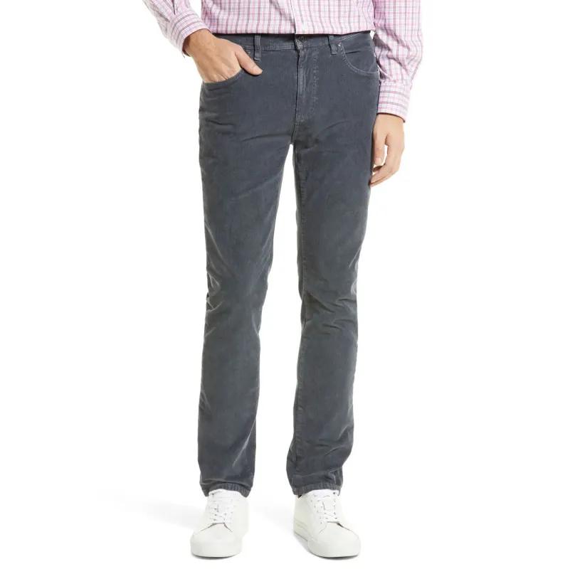 Johnnie O Corduroy 6 Pockets Pants - Charcoal made by Johnnie-O