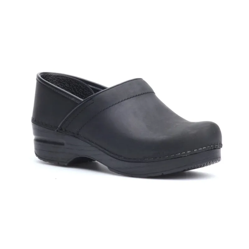 Dansko Professional Clogs - Black Oiled made by Murray's Toggery Shop