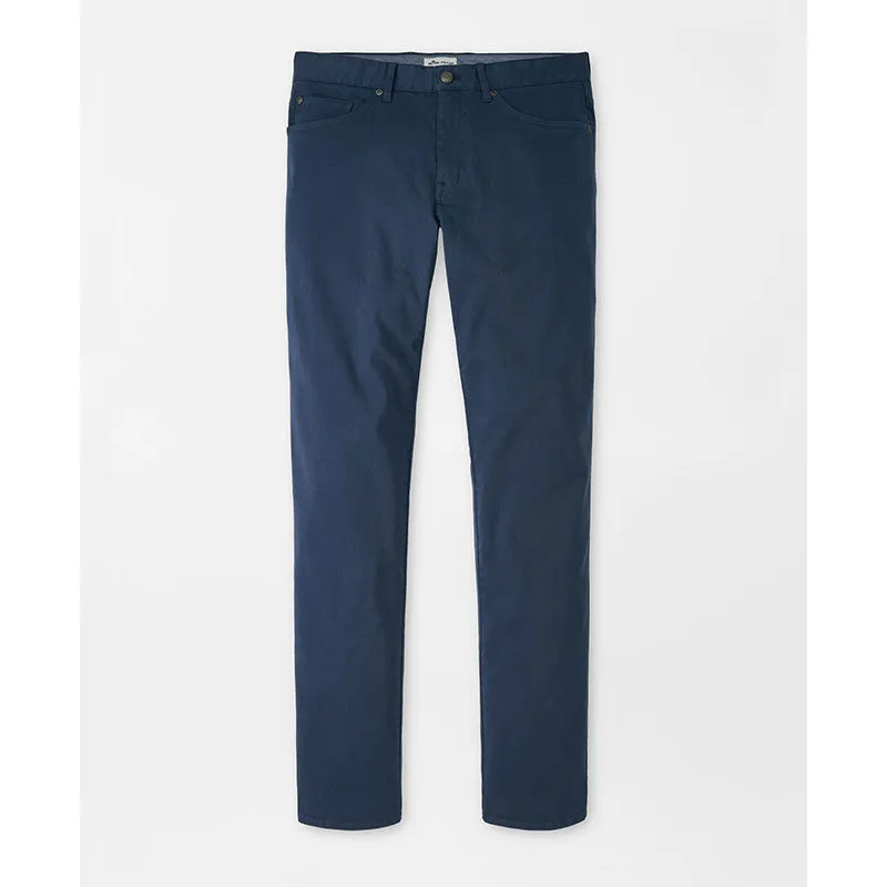 Peter Millar Ultimate Sateen Five-Pocket Pant - Navy made by Peter Millar