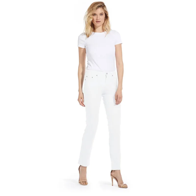 Fabrizio Gianni 5 Pocket Tapered Leg Jean - White sold by Murray's Toggery Shop