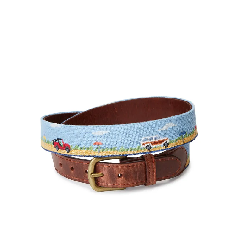 Smathers & Branson Great Point Beach Truck Scene Belt made by Smathers & Branson