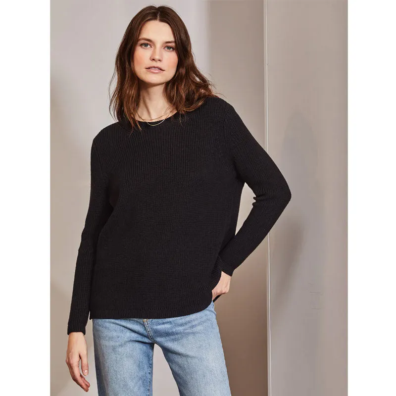 525 America Emma Sweater - Black made by 525 America