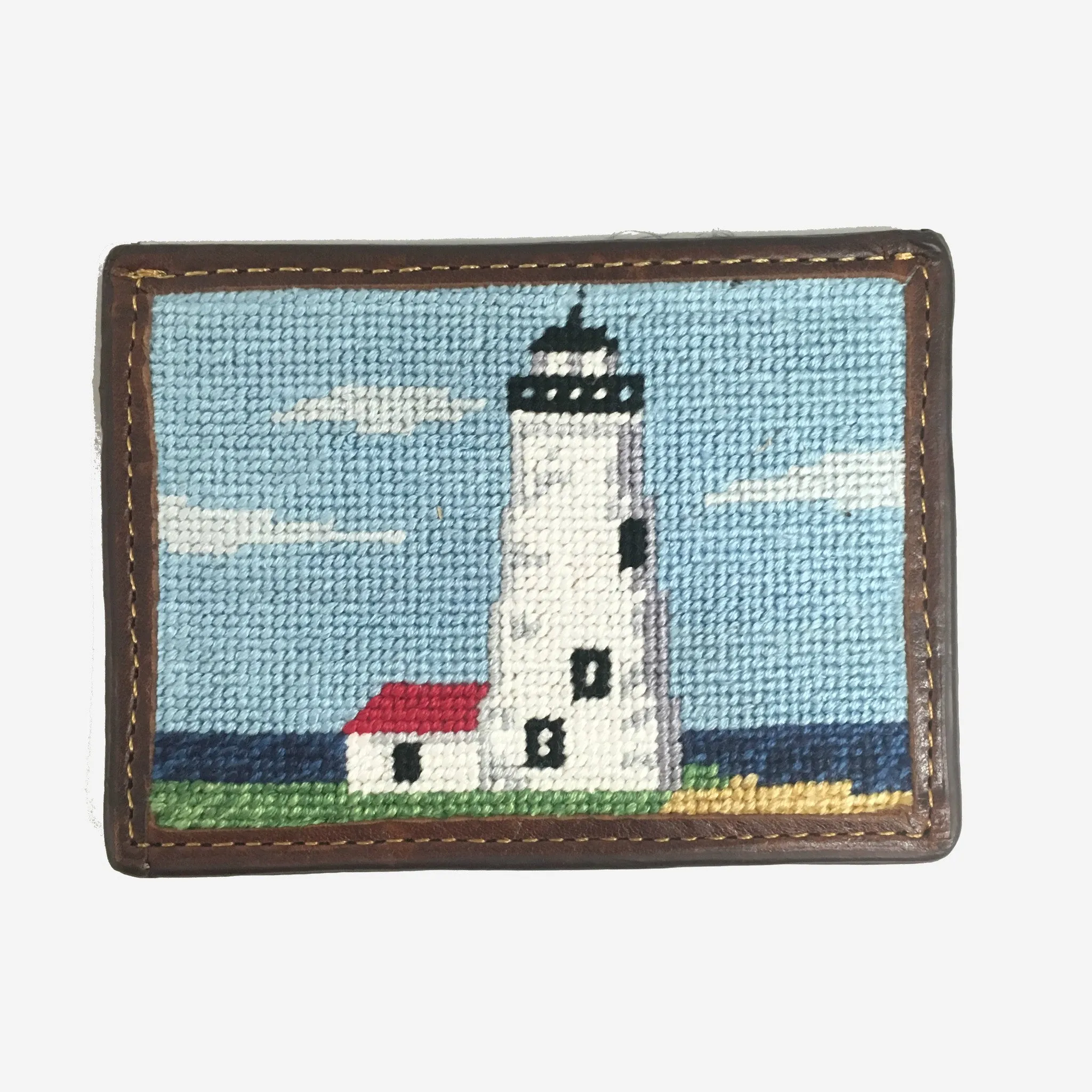 Smathers & Branson Great Point Needlepoint Card Wallet sold by Murray's Toggery Shop product image thumbnail 3