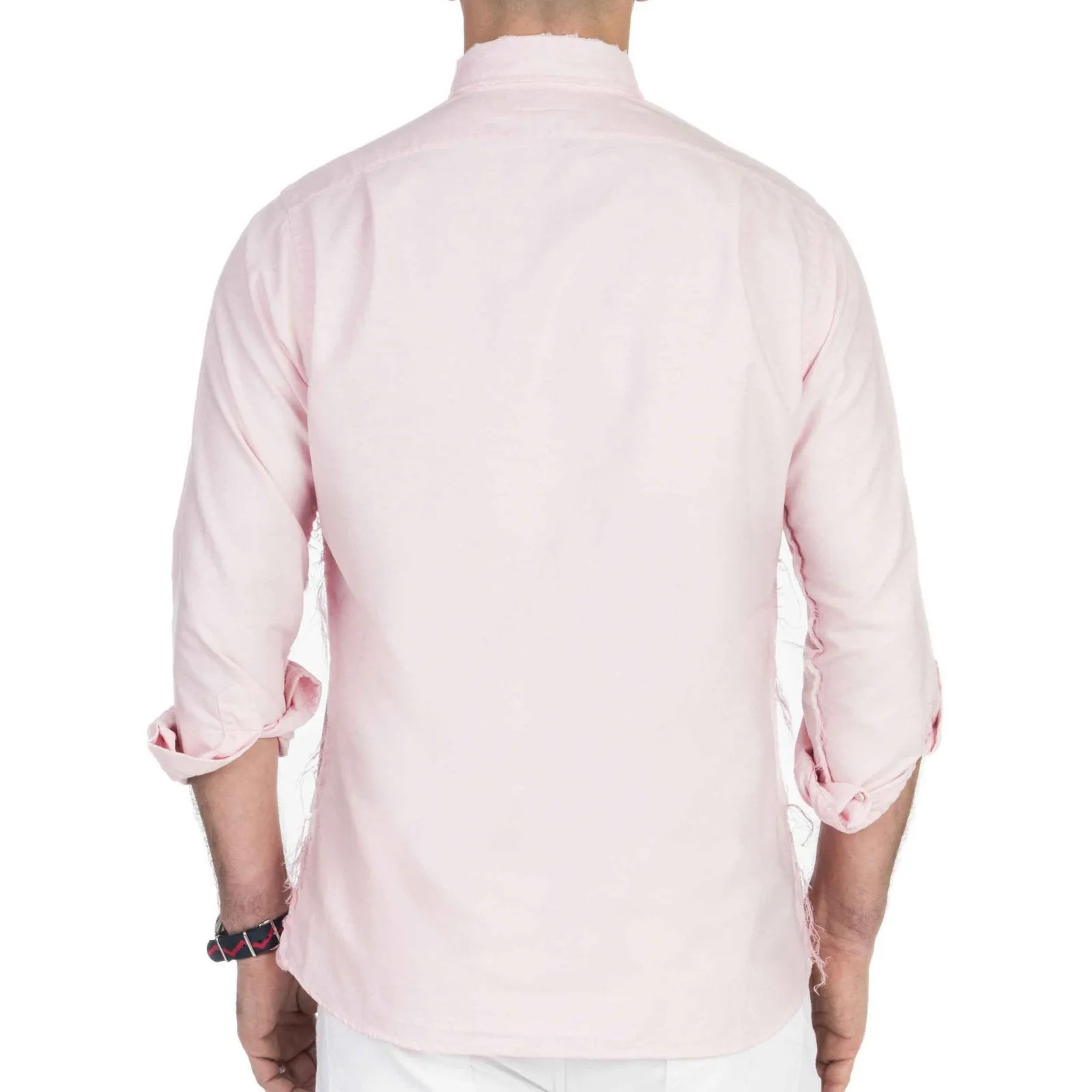 Rowing Blazers Distressed Oxford With Busted Seams - Pink sold by Murray's Toggery Shop product image thumbnail 3