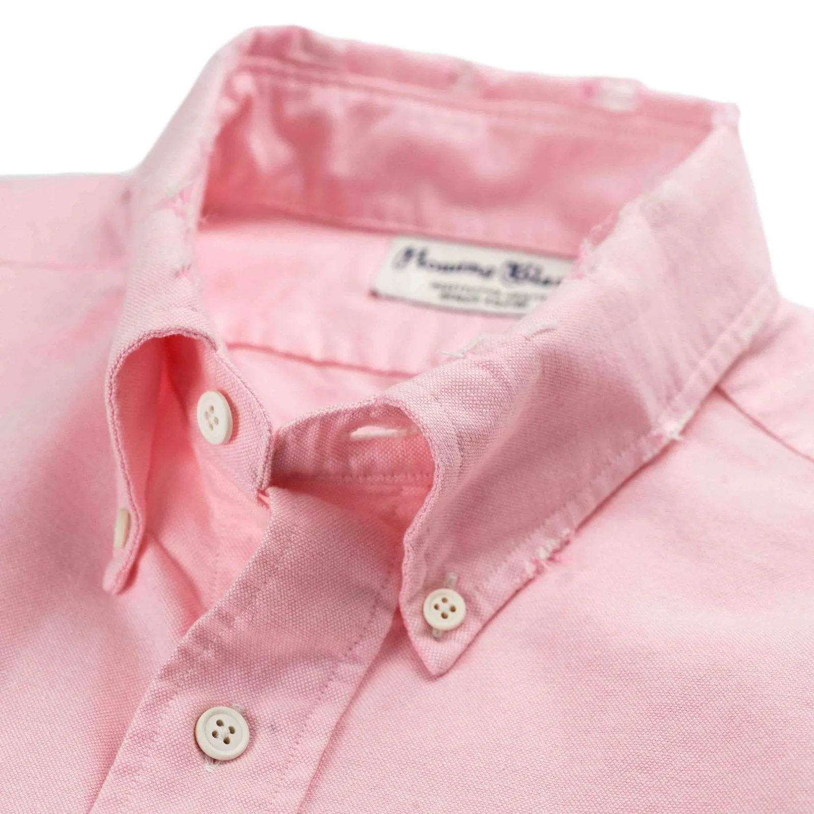 Rowing Blazers Distressed Oxford With Busted Seams - Pink sold by Murray's Toggery Shop product image thumbnail 5