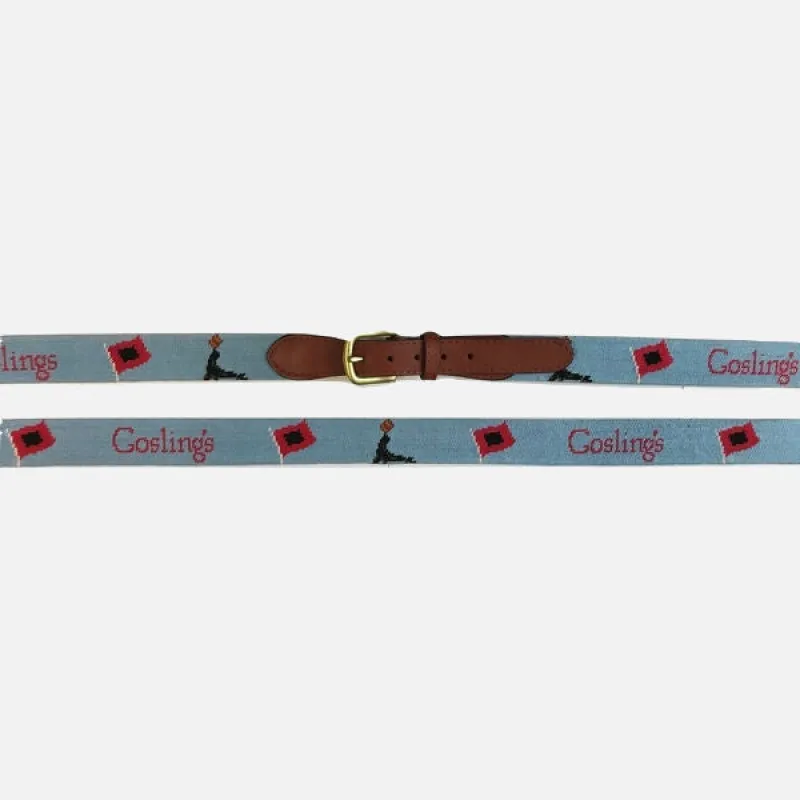 Smathers & Branson Gosling's Needlepoint Belt made by Smathers & Branson