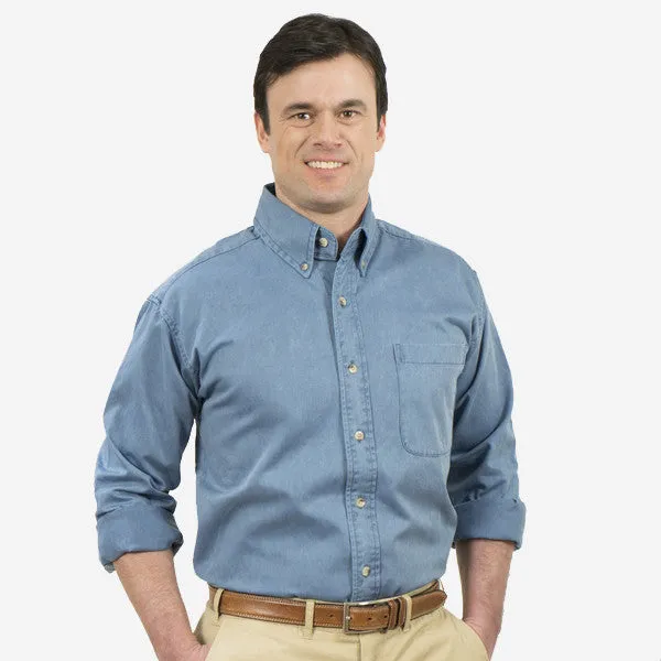 Nantucket Reds Collection® Long Sleeve Button Down - Blue sold by Murray's Toggery Shop product image thumbnail 4