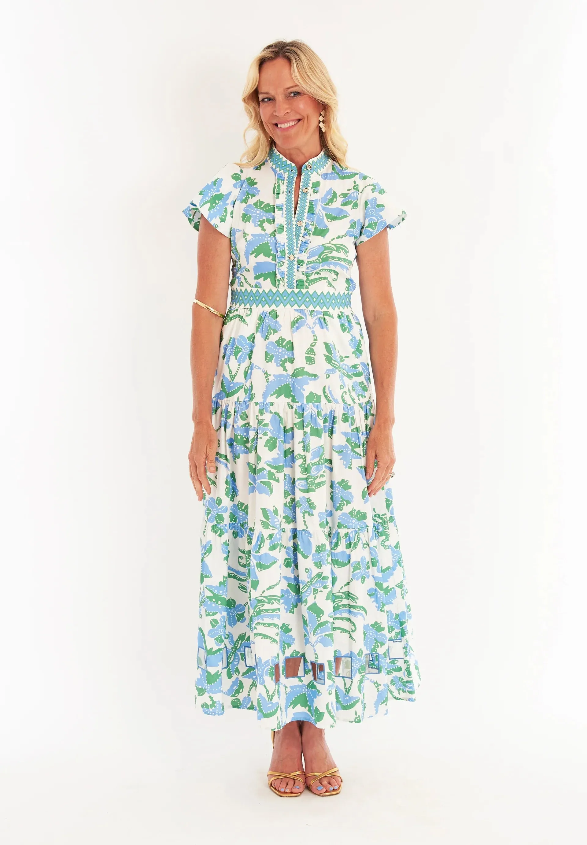 CK Bradley - Doon Dress - Lingren Peri sold by Murray's Toggery Shop