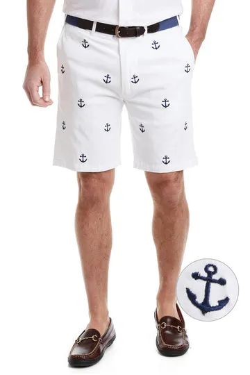 Castaway Cisco Short-White w/Anchors sold by Murray's Toggery Shop