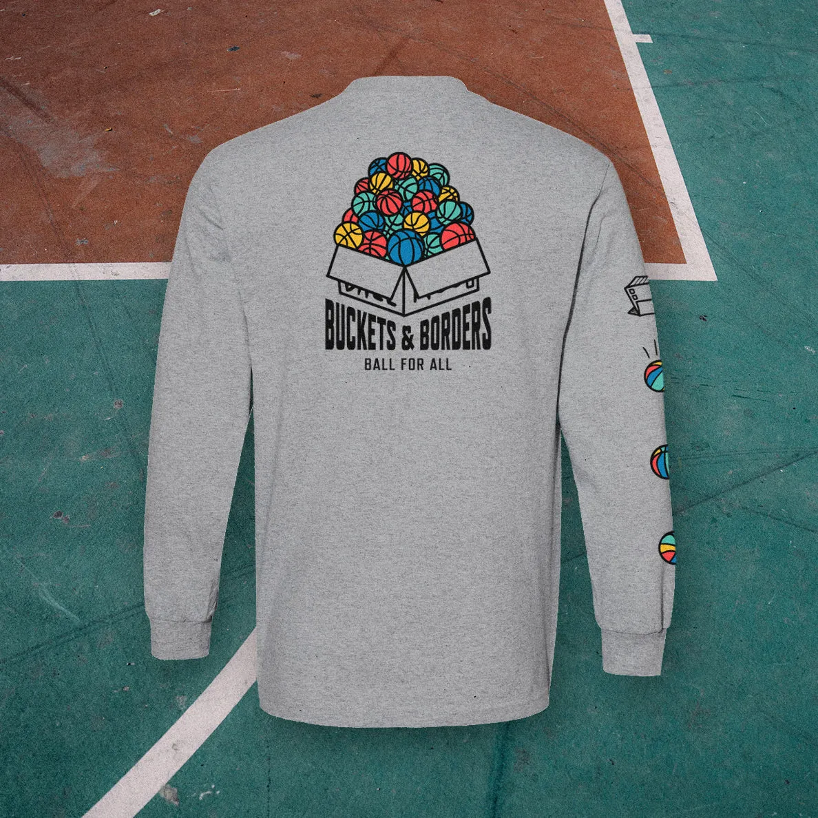 Ball for All Long Sleeve sold by Buckets & Borders product image thumbnail 3