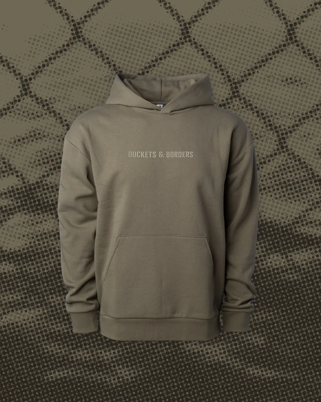 The Wordmark Heavyweight Hoodie sold by Buckets & Borders