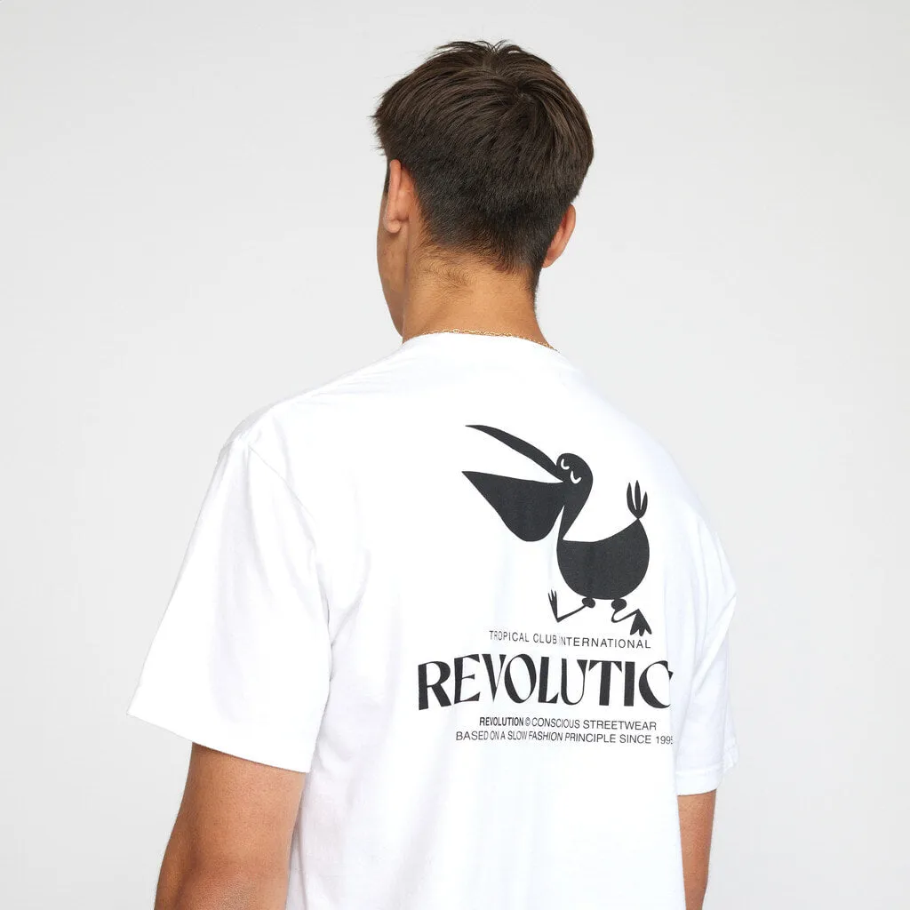 Loose T-shirt / 1372 PEL - White sold by Revolution product image thumbnail 2