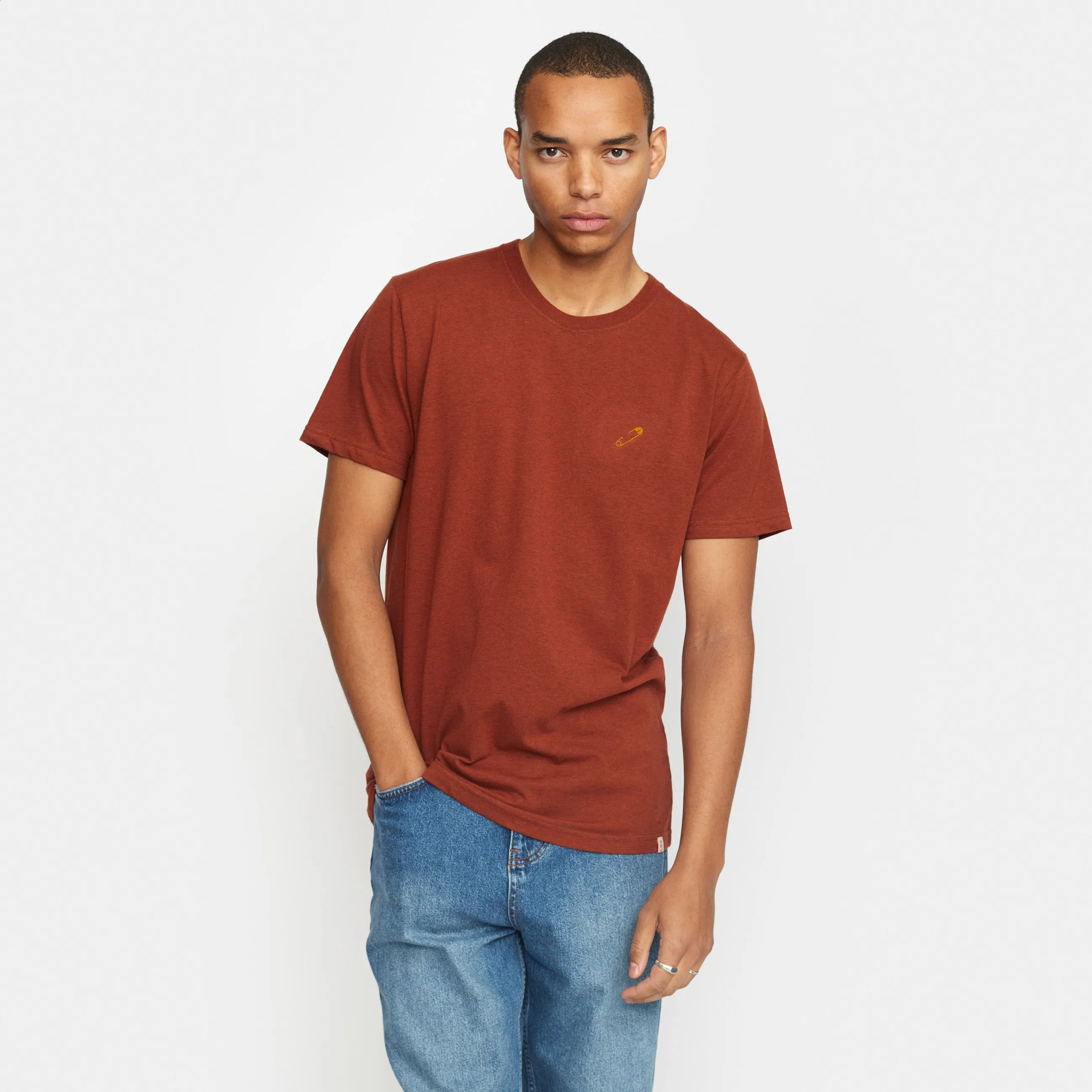 Application T-Shirt / 1379 SAF - Darkred-melange sold by Revolution product image thumbnail 3