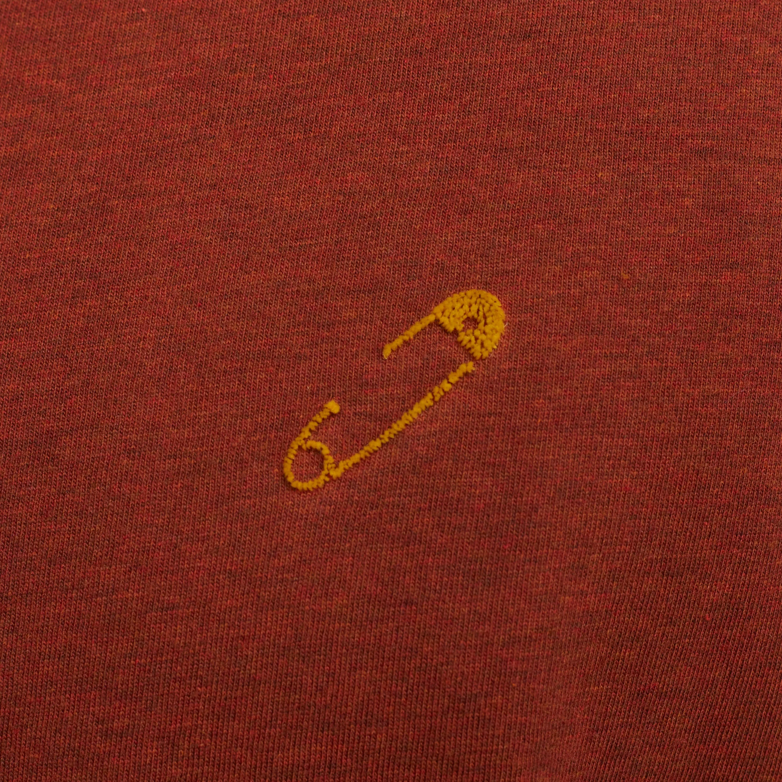 Application T-Shirt / 1379 SAF - Darkred-melange sold by Revolution product image thumbnail 2