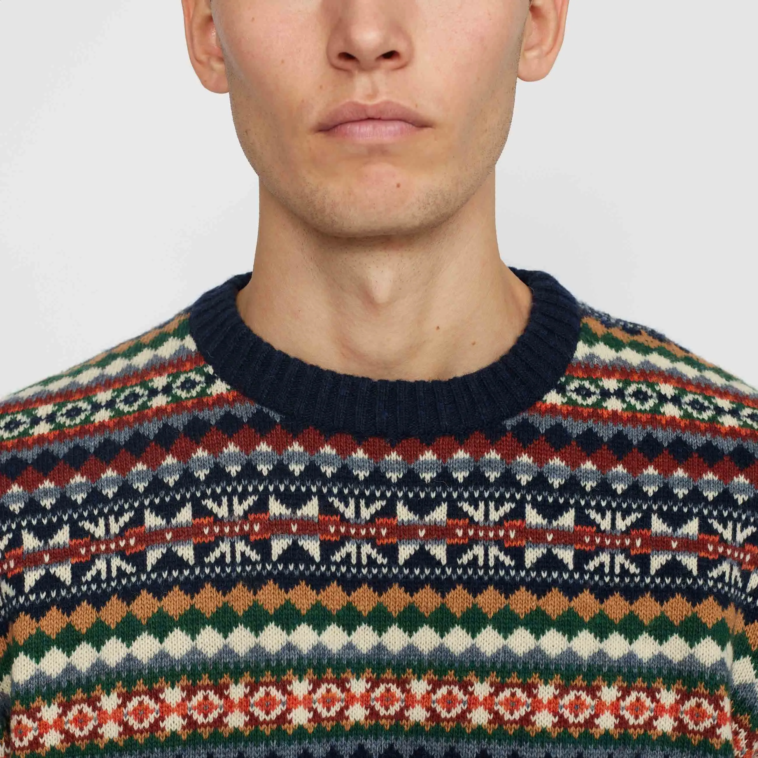 Knit Sweater / 6588 - Navy sold by Revolution product image thumbnail 5