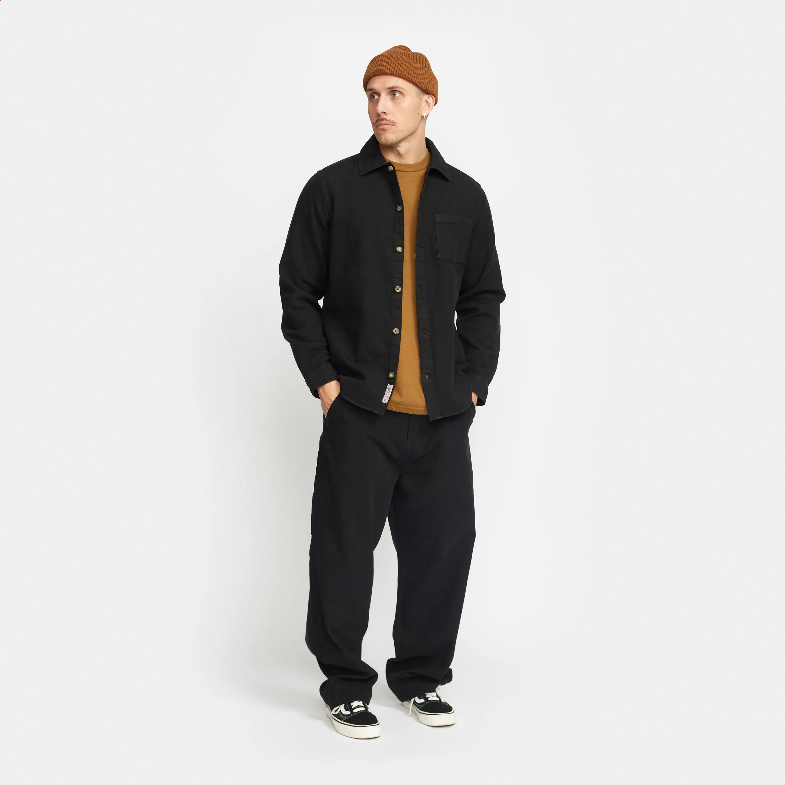 Casual Shirt / 3997 - Black sold by Revolution product image thumbnail 2