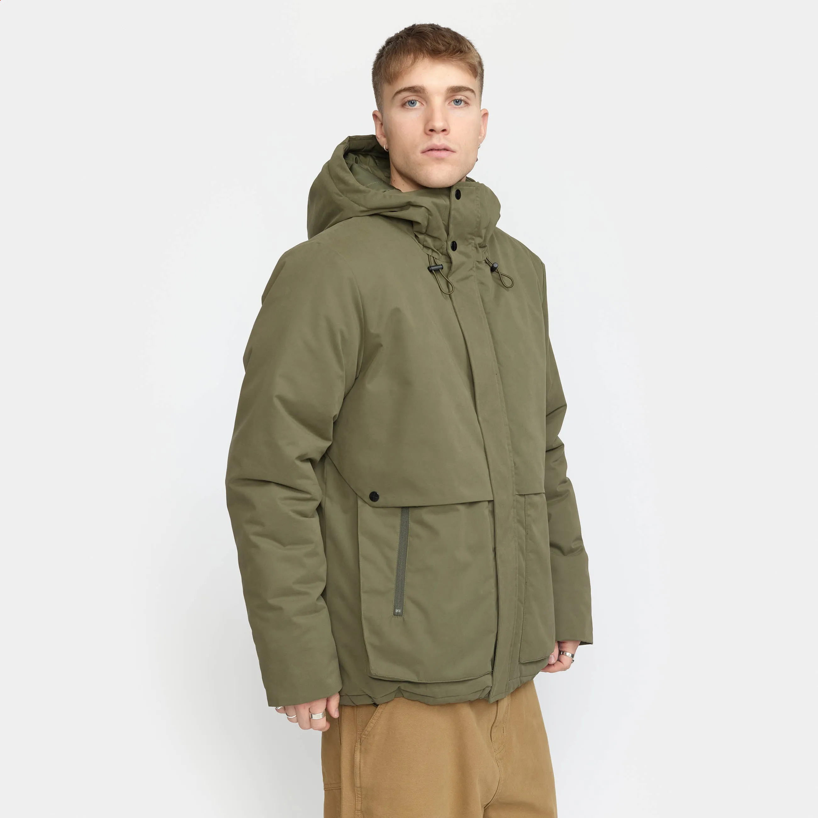 Padded Hiker Jacket / 7849 - Army sold by Revolution product image thumbnail 2