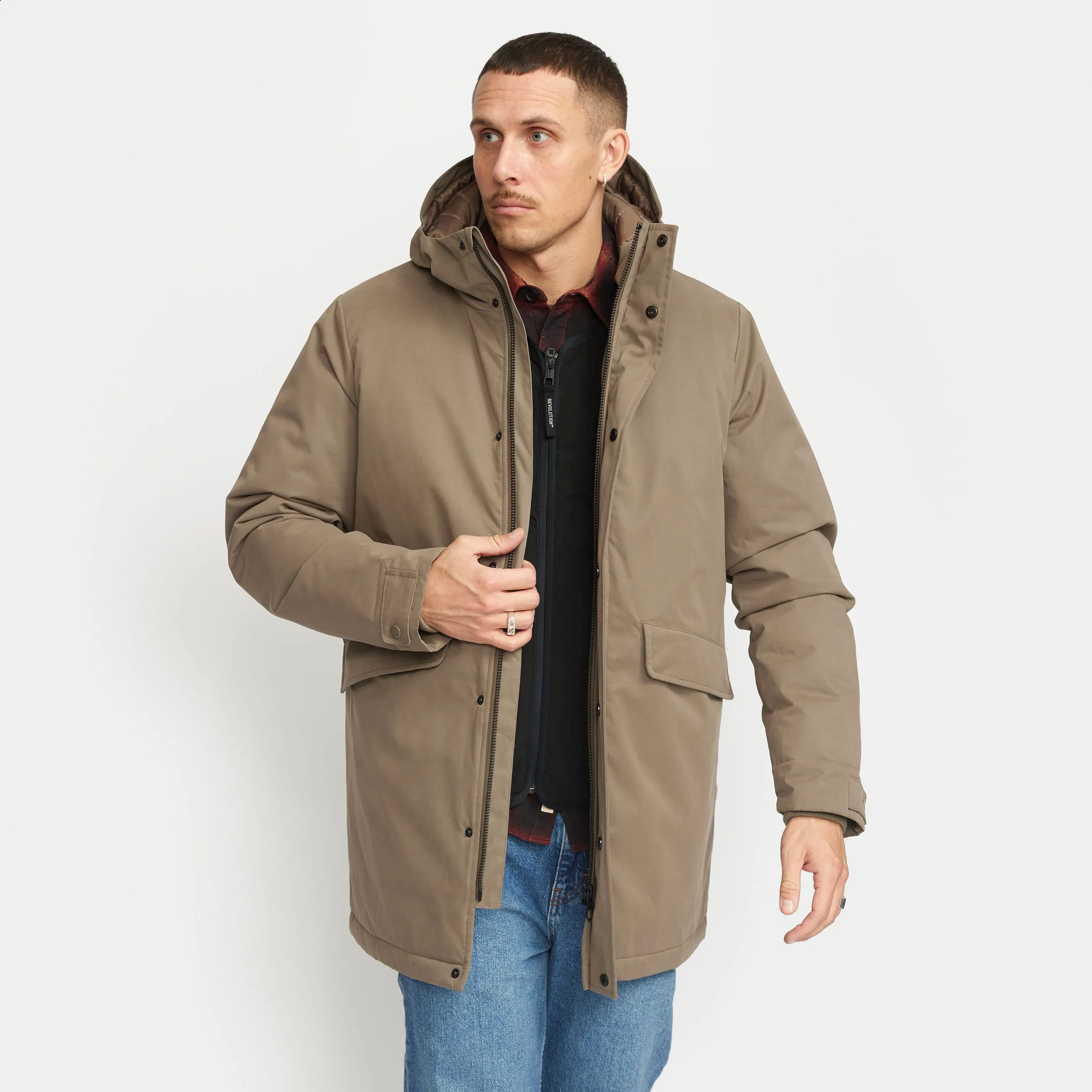 City Parka / 7848 - Grey sold by Revolution product image thumbnail 2