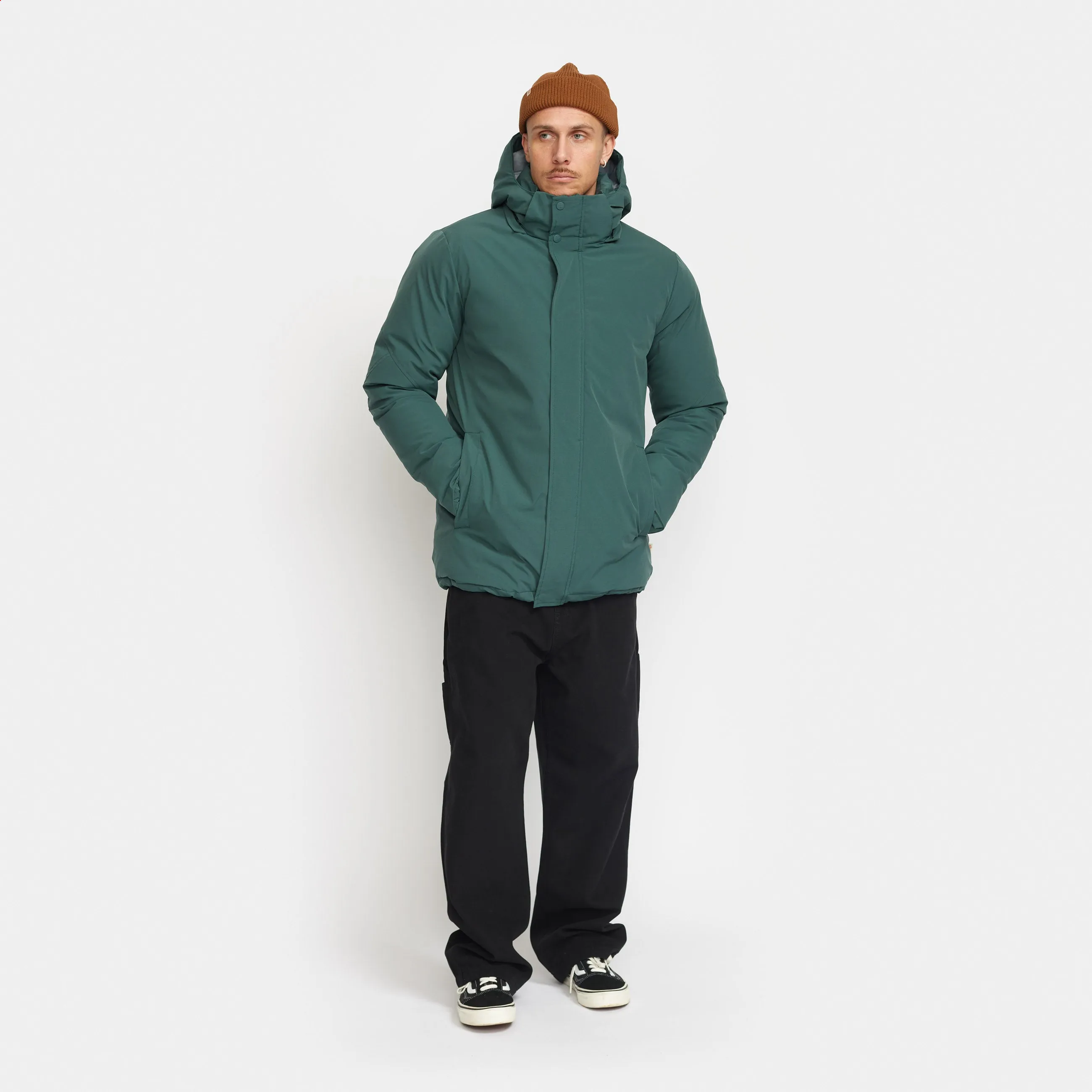 Padded City Puffer / 7845 - Darkgreen sold by Revolution