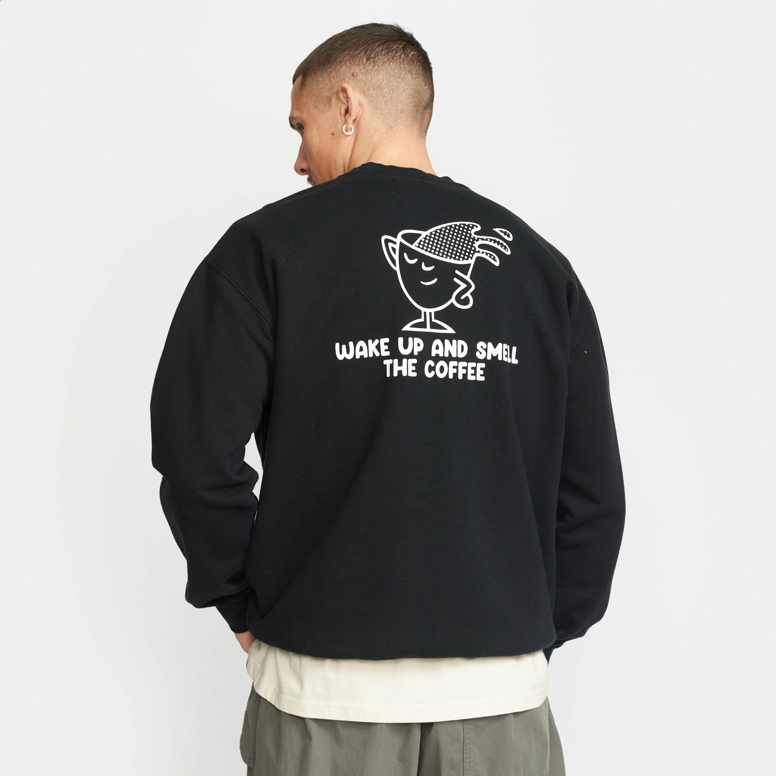 Printed Crewneck / 2780 WAK - Black sold by Revolution product image thumbnail 5