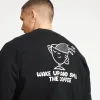 Printed Crewneck / 2780 WAK - Black sold by Revolution