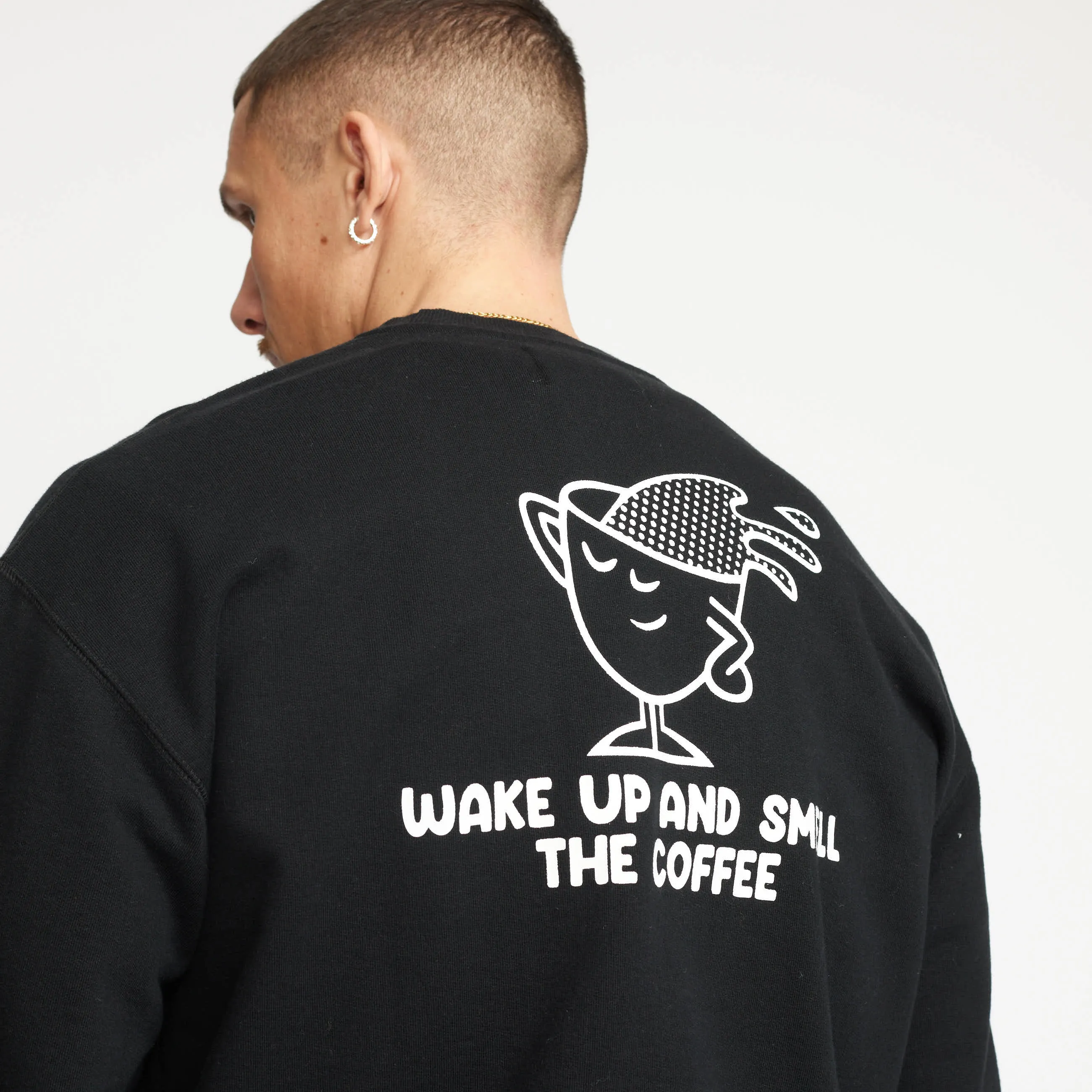 Printed Crewneck / 2780 WAK - Black sold by Revolution product image thumbnail 2