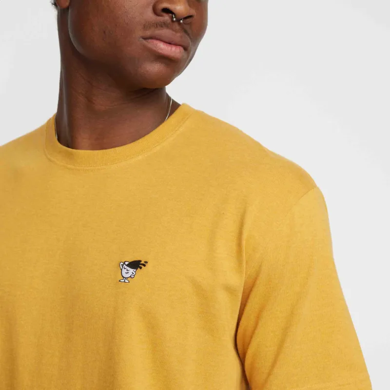 Application T-Shirt / 1378 COF - Yellow-melange sold by Revolution