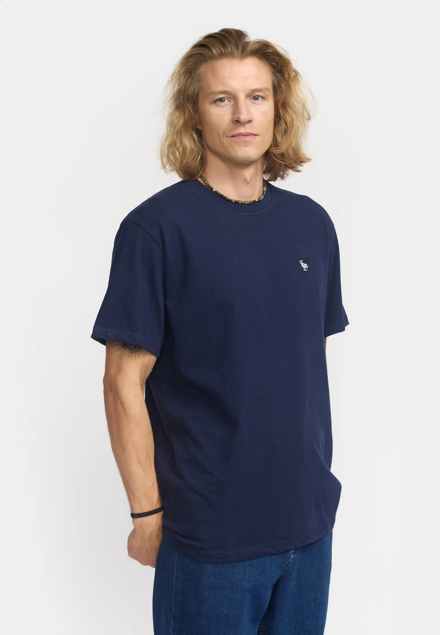 Application T-Shirt / 1378 COF - Navy-melange sold by Revolution product image thumbnail 3