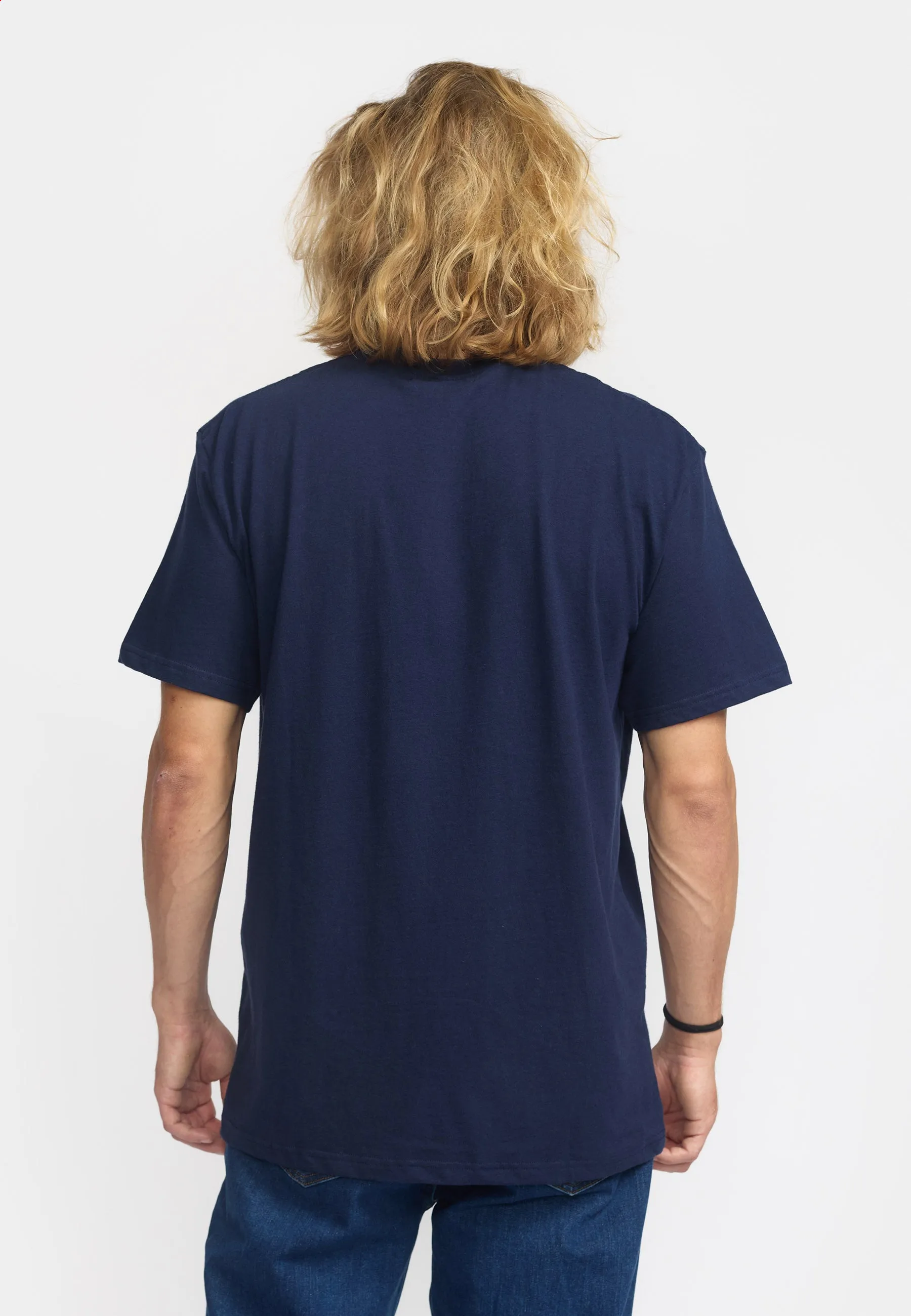 Application T-Shirt / 1378 COF - Navy-melange sold by Revolution product image thumbnail 5