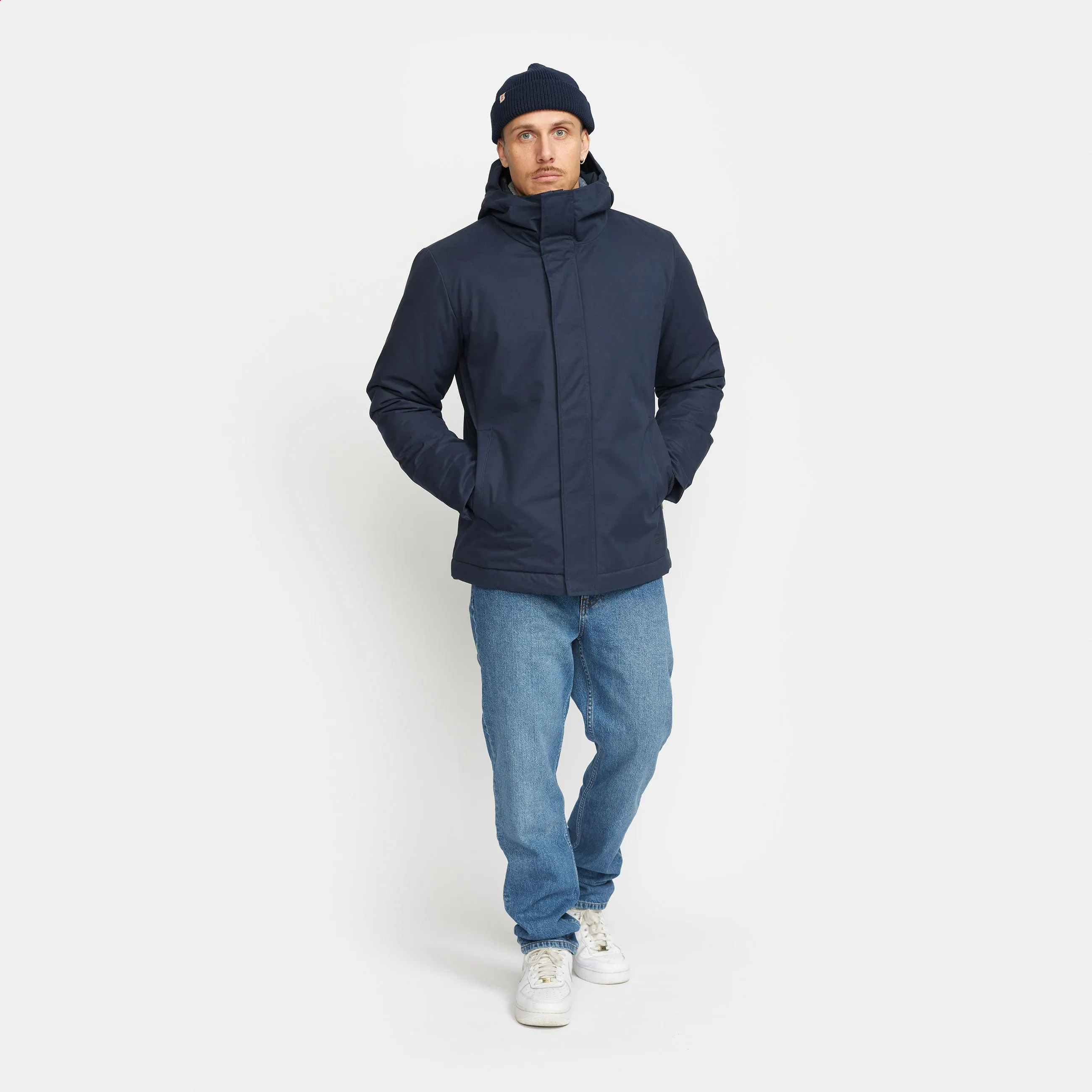 Padded City Jacket / 7851 - Navy sold by Revolution