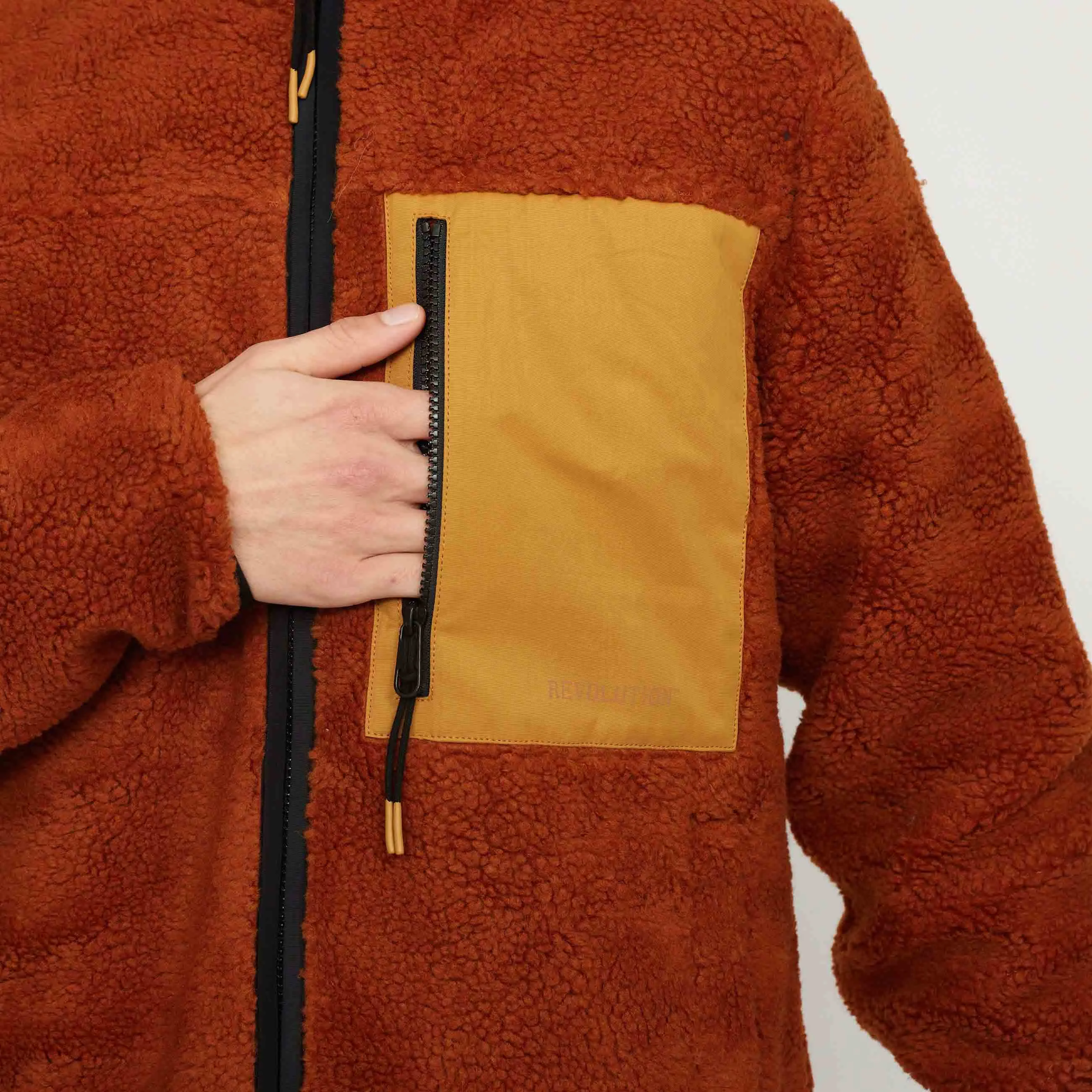 Pocket Teddy Jacket / 7816 - Orange sold by Revolution product image thumbnail 4