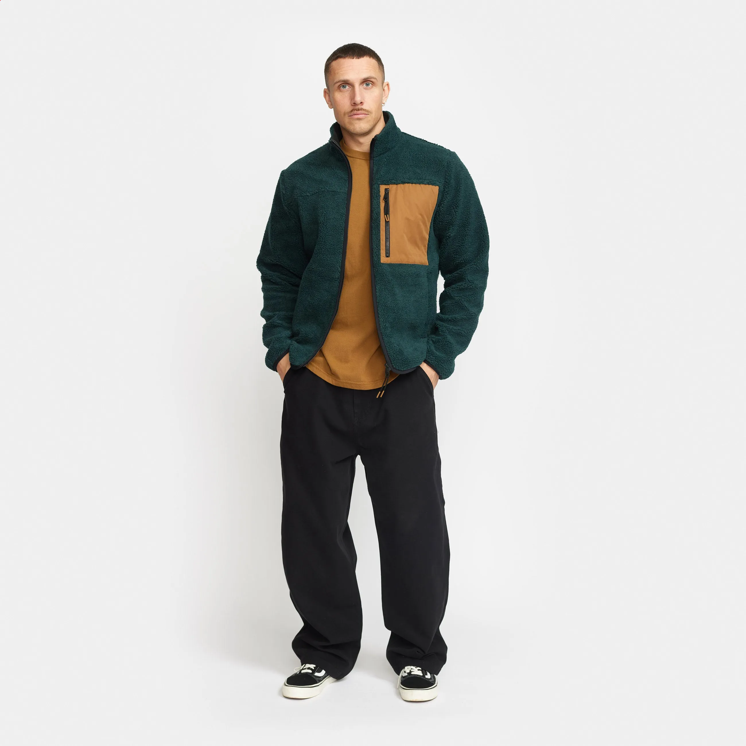 Pocket Teddy Jacket / 7816 - Darkgreen sold by Revolution
