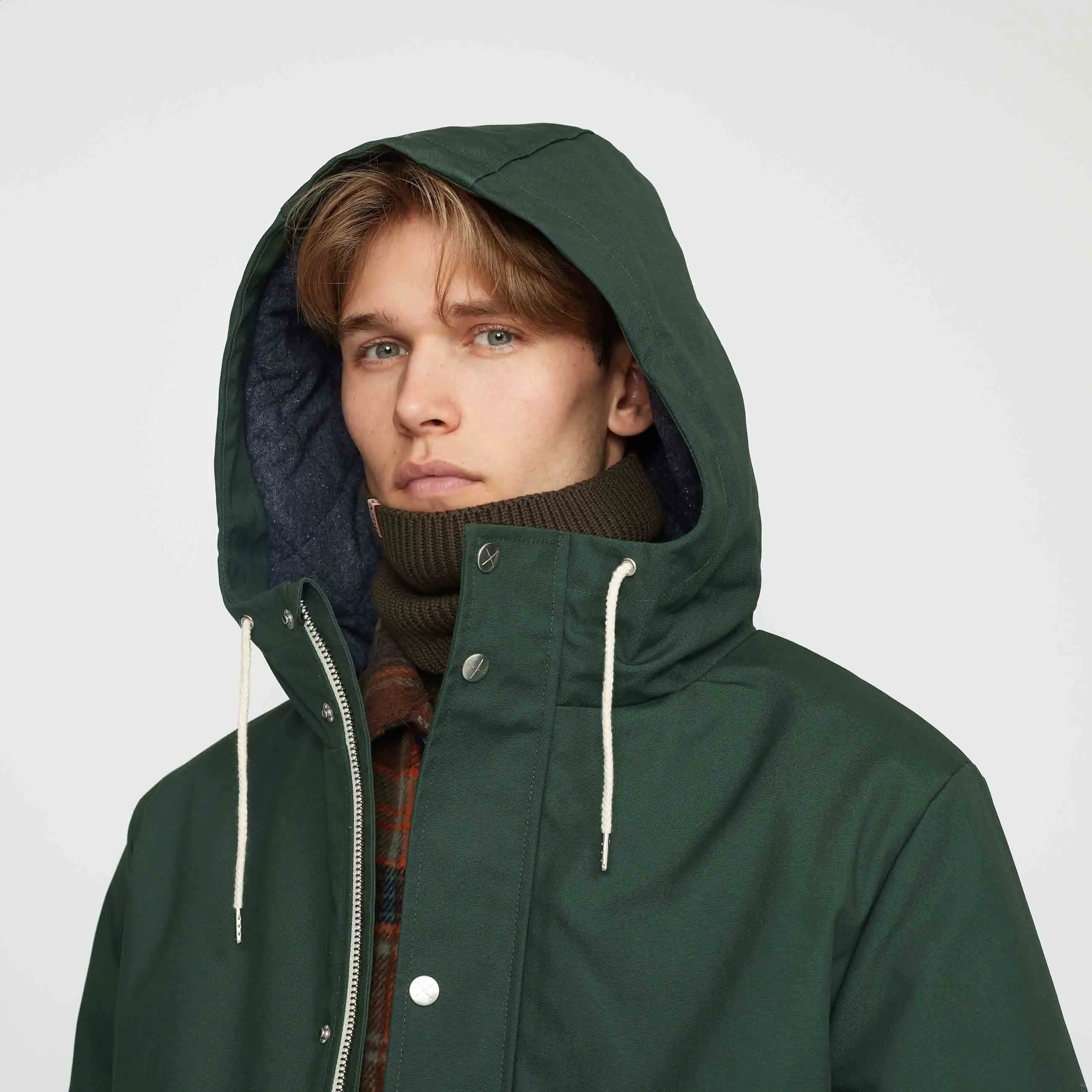 Hooded Jacket / 7311 - Darkgreen sold by Revolution product image thumbnail 3